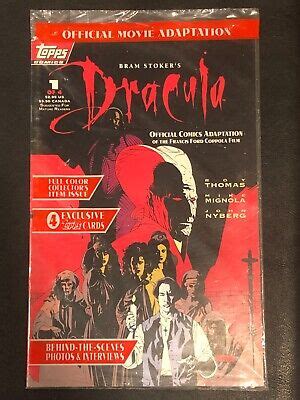 Bram Stoker S Dracula Topps Comic Book Movie Adaptation