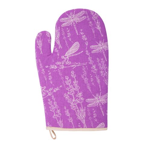 "S-CHIEF" 111-Ш Рукавица для духовки полулён шелкография 50% хлопок, 50 ...