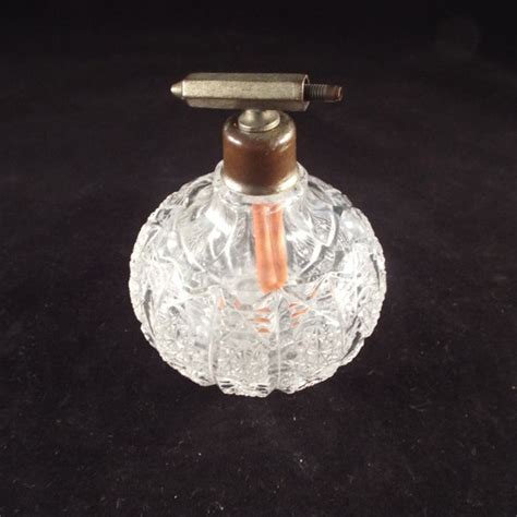 Depression Glass Perfume Bottle Etsy