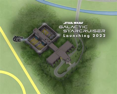 Star Wars Galactic Starcruiser Now Pictured On Digital Guidemap Of