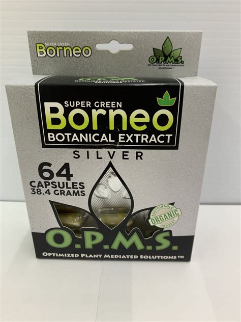 Opms Silver Malay Capsules Opms Kratom Silver Geaux Kratom