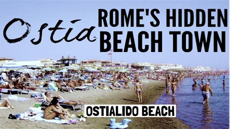 A Day At Ostia Beach Rome Vlog Youtube