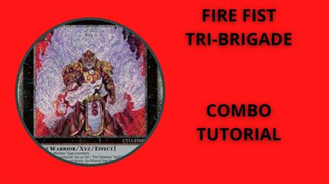 Come Giocare Fire Fist Tri Brigade COMBO TUTORIAL YUGIOH ITA YouTube