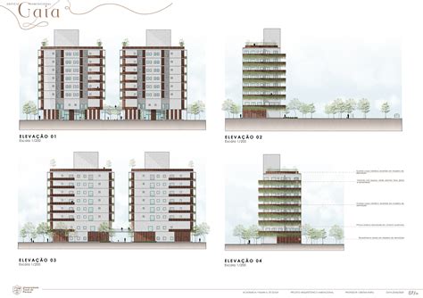 ELEVAÇÕES Prancha Arquitetura e Urbanismo E book Diagramação de