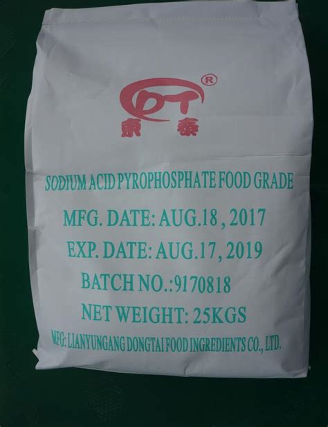 Sodium Acid Pyrophosphate E450I Ror 28 40 China Sapp Ror28 And