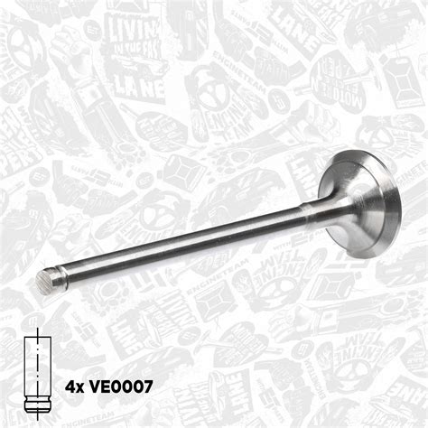 Valve Kit Intake Exhaust Valve Vs0002 Et Engineteam 97531044 97533264 0949 59 Et Engineteam