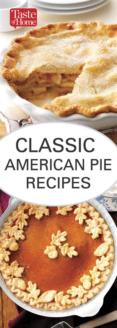 Classic American Pie Recipes Artofit