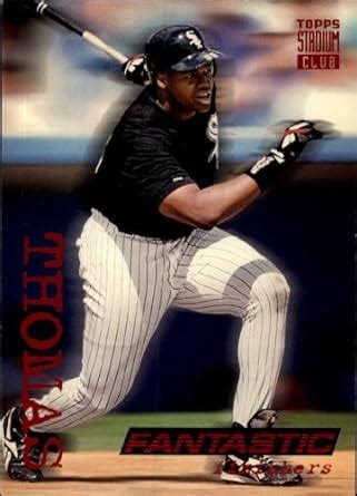 Amazon Topps Stadium Club Baseball Card Frank Thomas