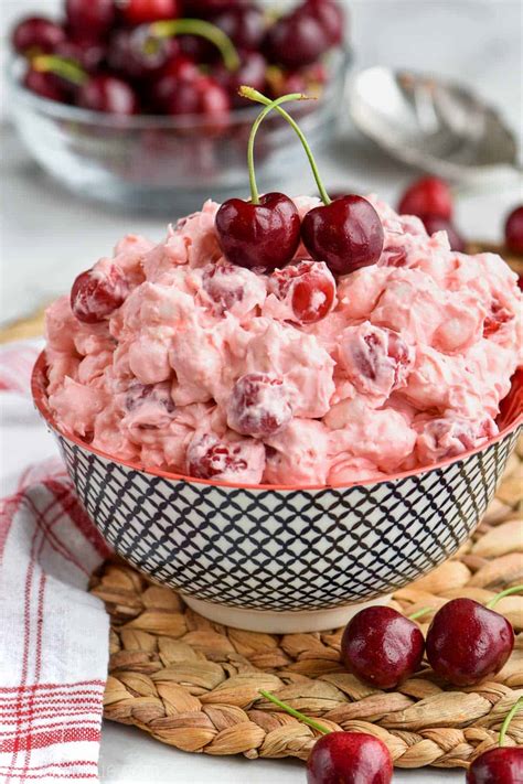 Cherry Cheesecake Fluff Recipe Wine Glue