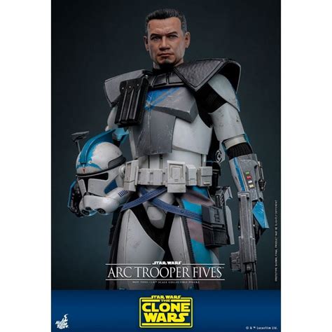 Arc Trooper Fives Hot Toys Tms Figurine De Star Wars Clone Wars