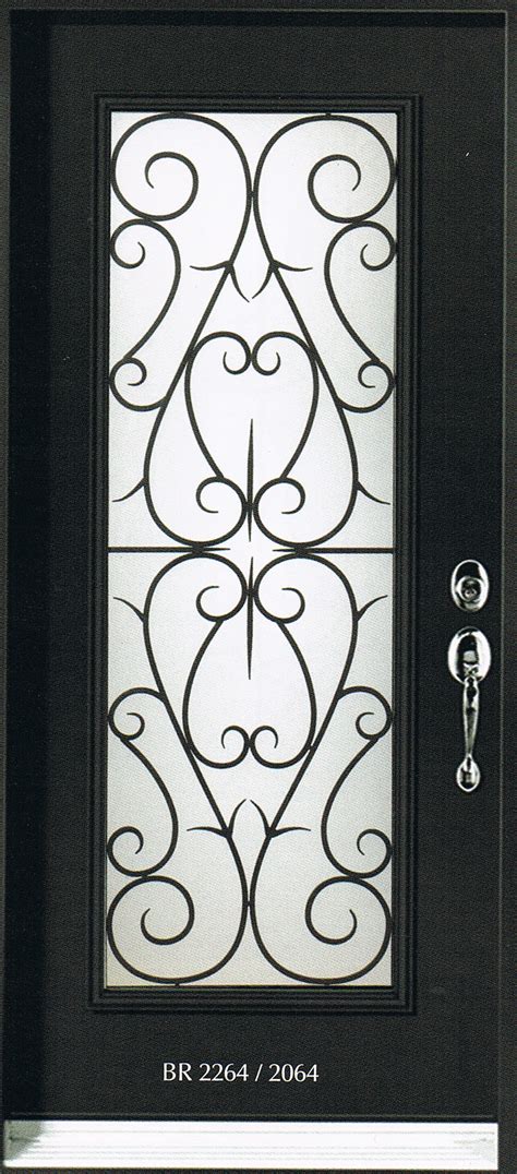 Wrought Iron Door Inserts Randals Wrought Iron And Stained Glass