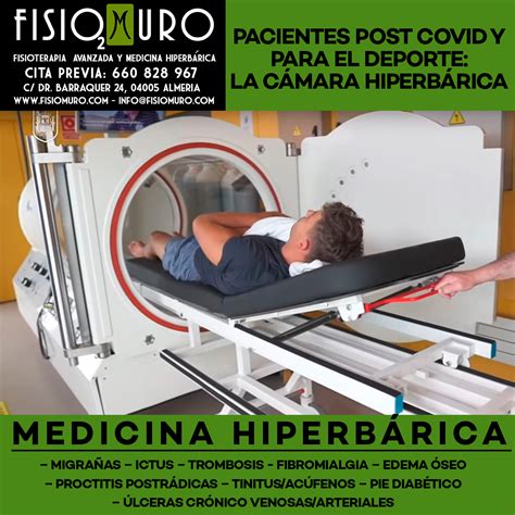 La C Mara Hiperb Rica En El Deporte Y En Pacientes Post Covid