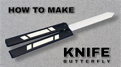 Origami Butterfly Knife How To Make Paper Butterfly Knife Youtube