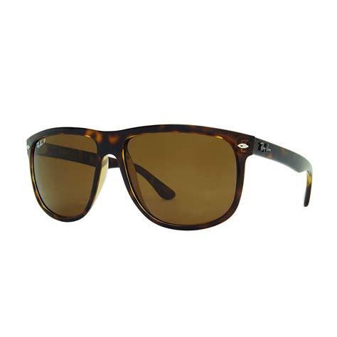 Ray-Ban // Men's Polarized Boyfriend Sunglasses // Tortoise + Brown - Ray-Ban®, Fossil, & More ...