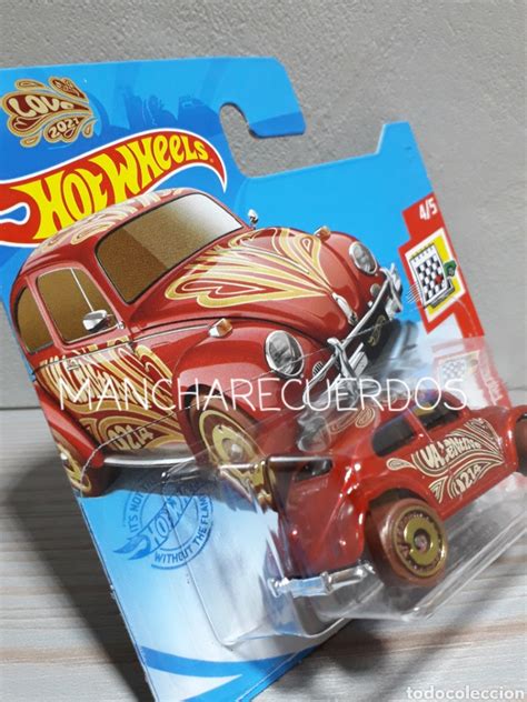 Hot Wheels Volkswagen Beetle Rojo Love Comprar Coches En Miniatura A Otras Escalas En