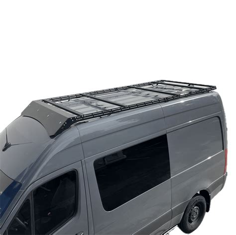 Aluminess Cruiser Diy Modular Roof Rack For 170 Mercedes Sprinter Vans