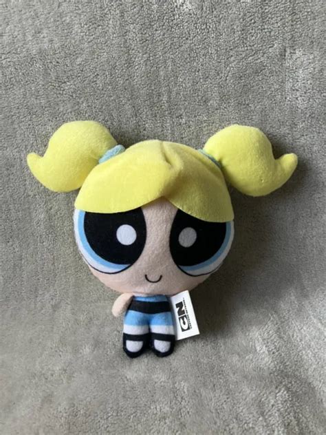 GOSH DESIGNS CARTOON Network Powerpuff Girls Bubbles Soft Plush Toy