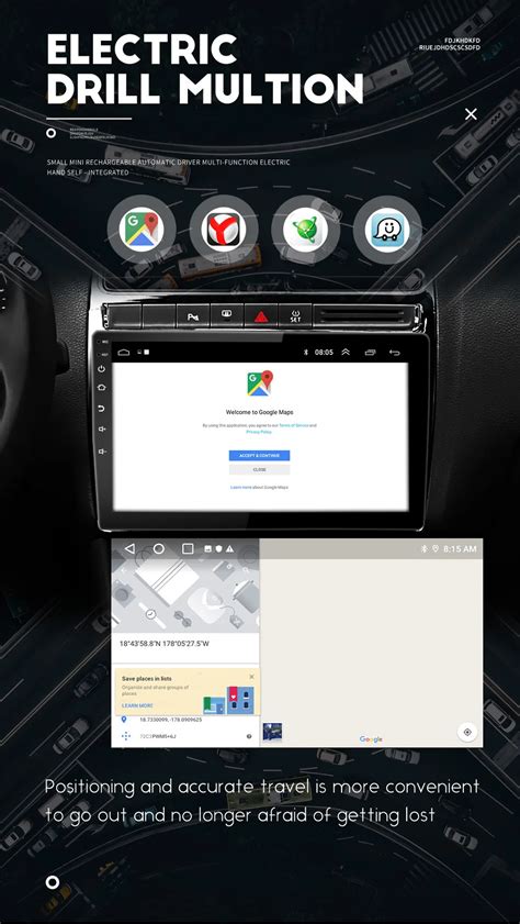 Radio De Coche Android Din Carplay Pantalla T Ctil De Pulgadas