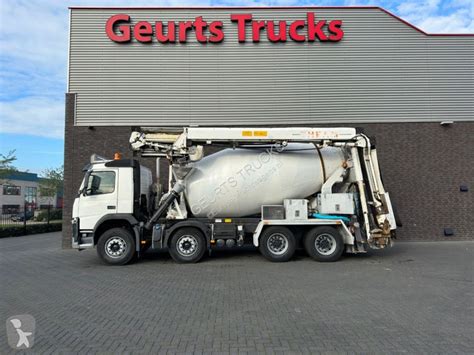 Camion Volvo béton toupie Malaxeur FM 410 8X4 STETTER 9 M3 MIXER