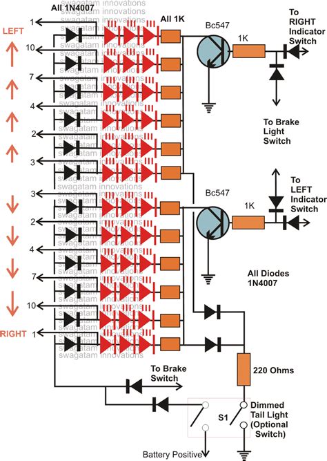 Schematic Diagram Of Automotive Lighting System Wiring Schem