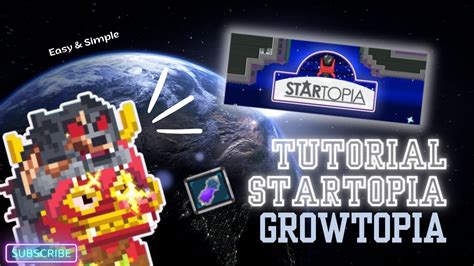 Tutorial Startopia Untuk Pemula Newbie Easy Simple Growtopia