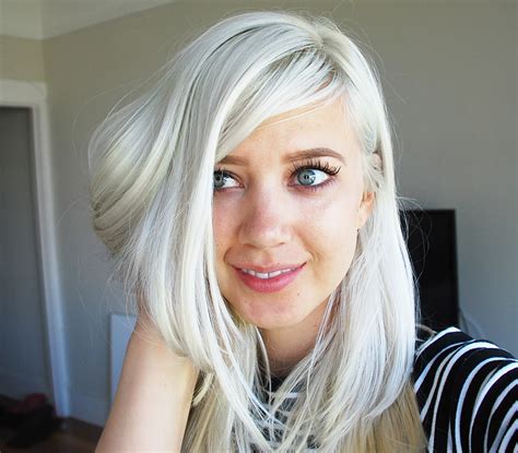 Platinum Blonde Hair How To Get At Edgar Burton Blog