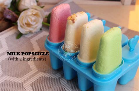 2 Ingredient Milk Popsicle Popsicle Recipes