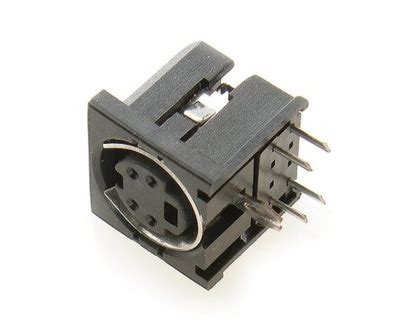 Gniazdo Svhs Mini Din Pin Do Druku Pcb Oficjalne