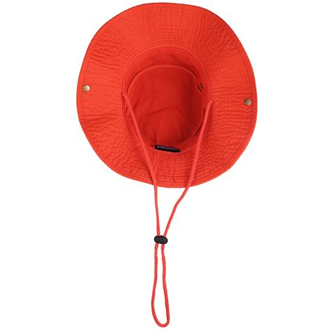 Wide Brim Boonie Hat - Orange – Falari