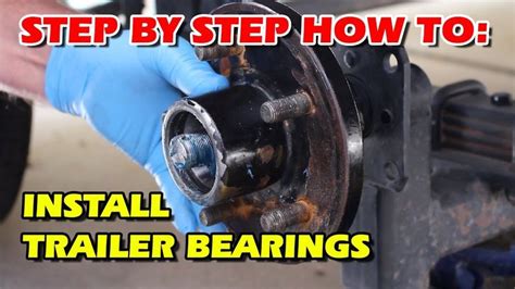 Changing Bearings On Ranger Boat Trailer