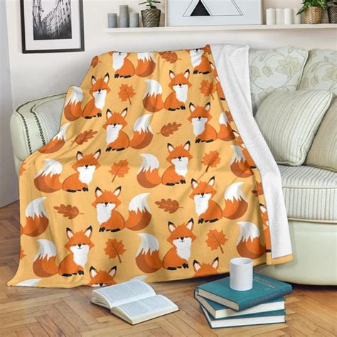 Fox Baby Blanket Etsy