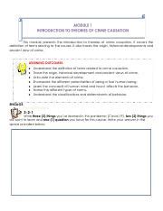 Prelim Crimsoc Module Pdf This Module Presents The Introduction