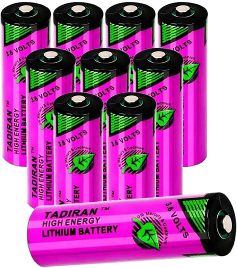 Amazon 10 Pack TL 5903 Battery 3 6V 2400mAh For Tadiran TL 5903