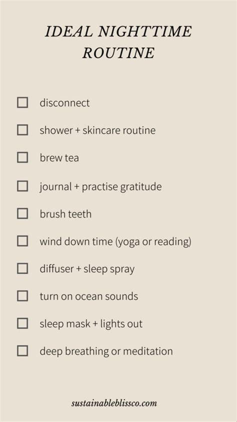 Relaxing Nighttime Rituals For A Better Sleep