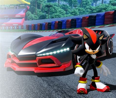 Team Sonic Racing Shadow the Hedgehog | Shadow the hedgehog, Sonic the ...