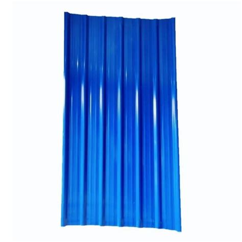 Color Coated Cold Rolled Blue Frp Roofing Sheet Thickness Mm At Best