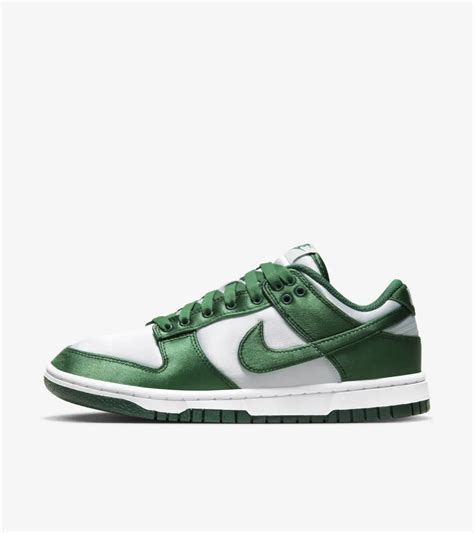 Women S Nike Dunk Low Satin Michigan State Sneaker Steal