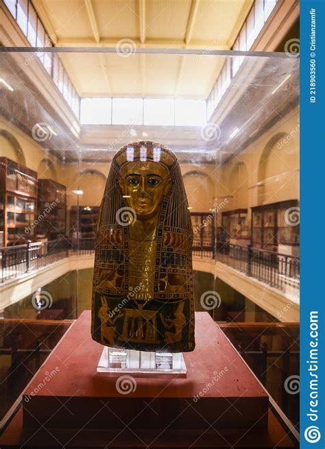 Cairo Egypt April Egyptian Museum Editorial Image Image