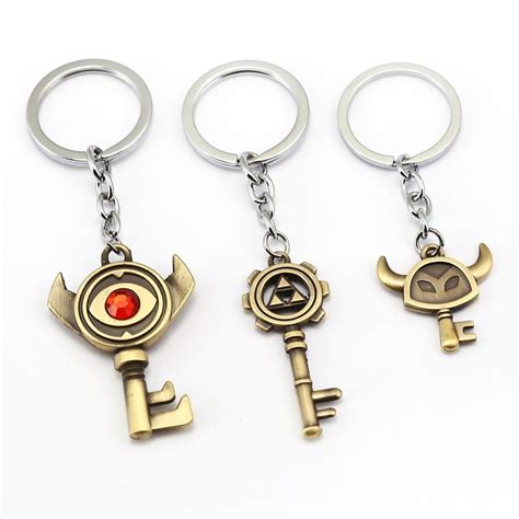 The Legend Of Zelda Boss Key Keychain Collection Nintendo Core