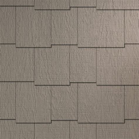 LP SmartSide 3 8 X 12 X 4 Cedar Texture Shake Siding Tundra Gray