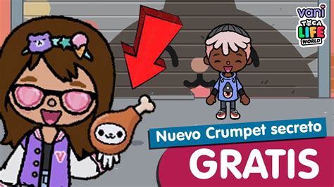 NUEVO CRUMPET SECRETO GRATIS DE LEON EN TOCA LIFE WORLD TOCA BOCA