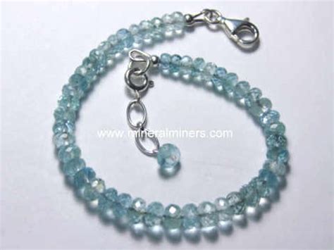 Aquamarine Bracelets: natural aquamarine bracelets