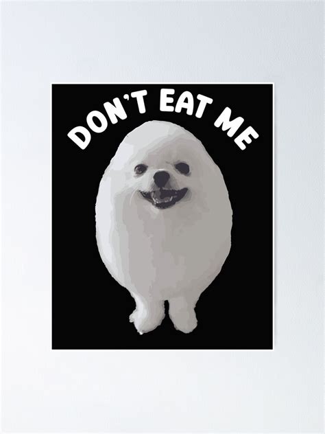 "Eggdog meme sticker - Eggdog meme" Poster by husseiN-IQ | Redbubble