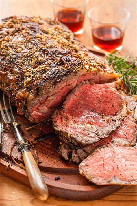 Garlic Herb Butter Prime Rib Recipe