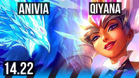 Anivia Vs Qiyana Mid Kr Master Youtube