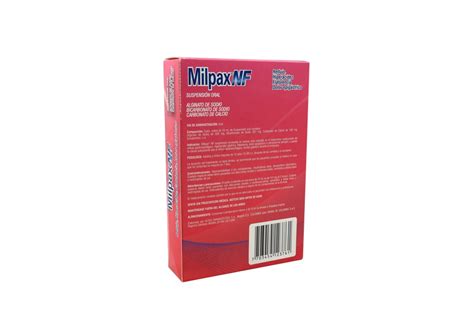 Comprar Milpax NF Cereza Caja X 12 Sobres X 10 ML Farmalisto