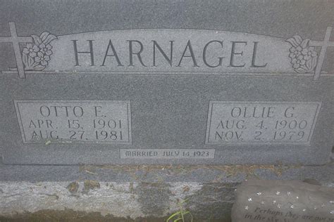 Otto Eduard Harnagel 1901 1981 Find A Grave Memorial