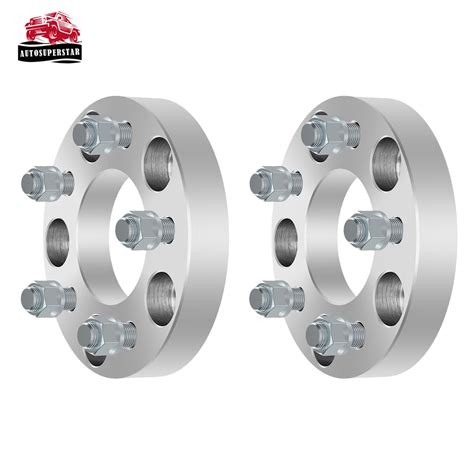 2 X 1 Wheel Spacers 5x4 75 To 5x4 5 Adapters For Chevrolet Corvette Ebay