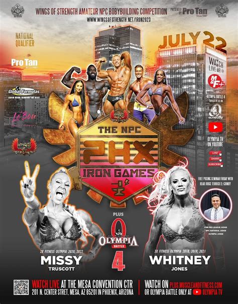 Mr Olympia Llc On Twitter Olympia Battle Whitneyjones Ifbbpro Vs