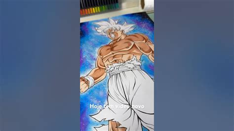 Progresso Draw Goku Migate No Gokui Drawing Desenhando Goku Youtube